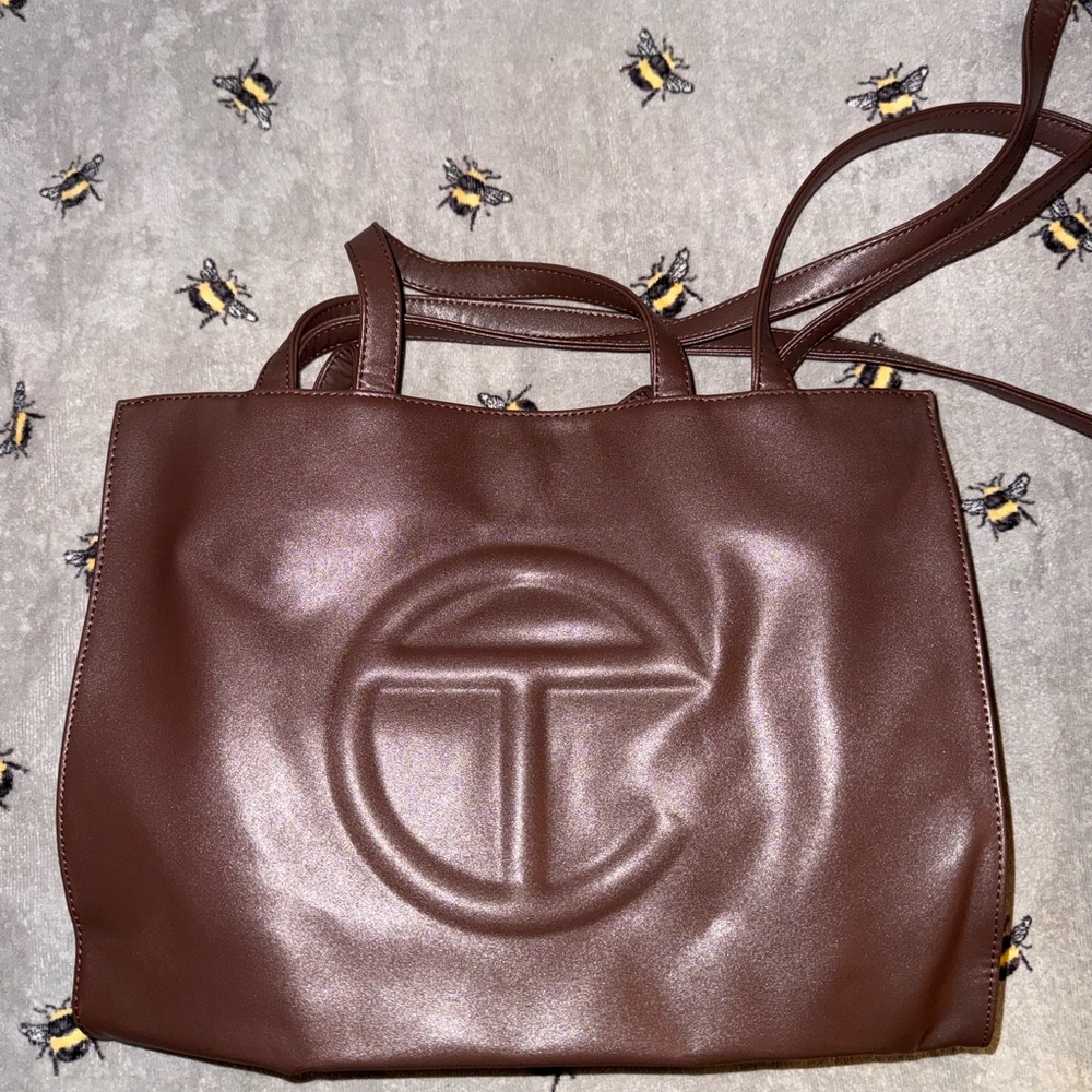 Telfar Brown Tote Bag (Authentic) Medium shopper